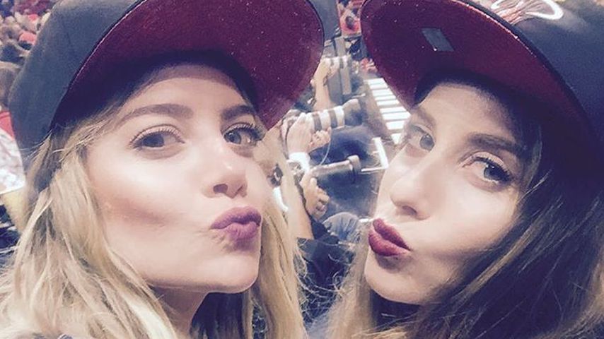 Vanessa Fischer (l.) und Cathy Hummels in Miami