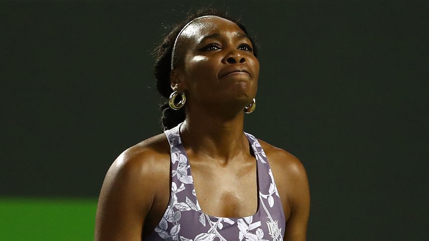 Venus Williams bei einem Tennismatch