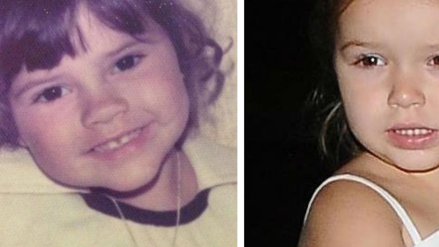 Victoria Beckham und Harper Seven Beckham