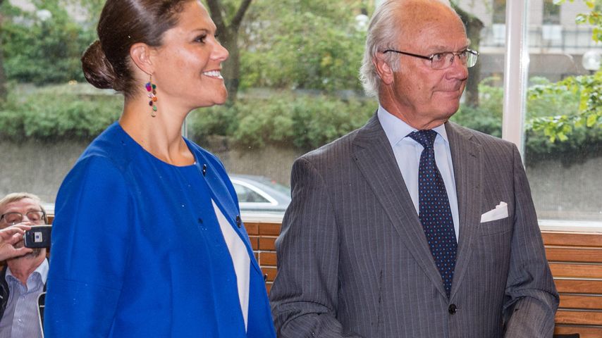 Prinzessin Victoria von Schweden und Carl Gustaf