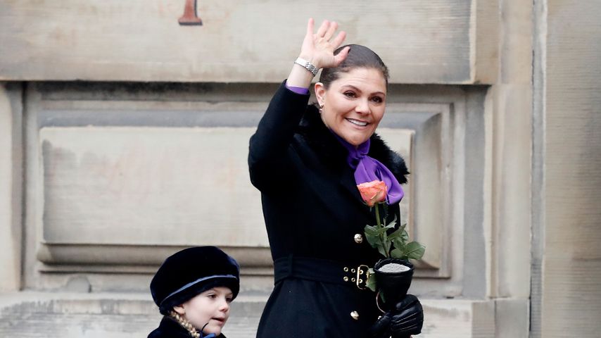 Victoria von Schweden mit Töchterchen Estelle