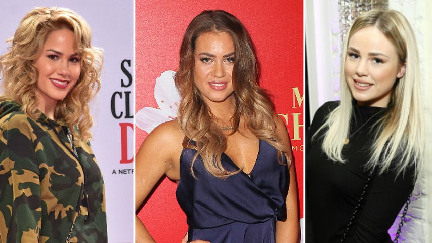Angelina Heger, Jessica Paszka und Liz Kaeber