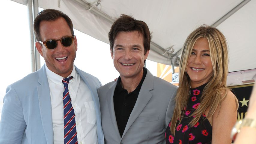 Will Arnett, Jason Bateman und Jennifer Aniston in Hollywood unterwegs