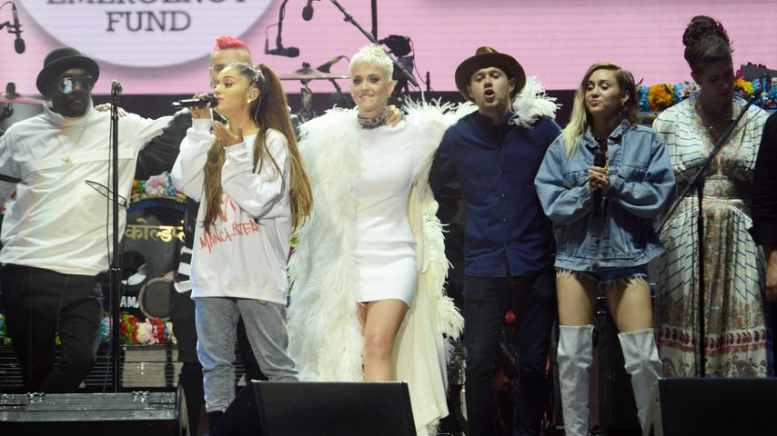 Will.i.am, Ariana Grande, Katy Perry, Niall Horan und Miley Cyrus