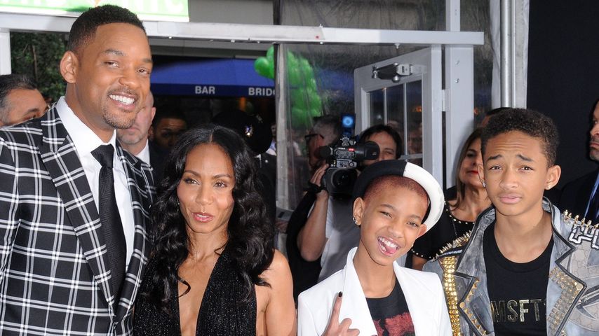 Will Smith, Jada Pinkett-Smith, Willow und Jaden Smith