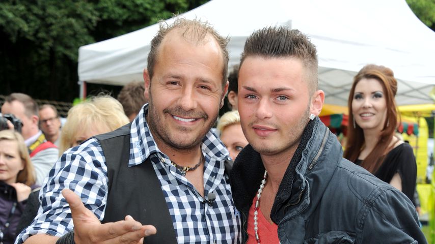 Willi Herren mit seinem Sohn Stefano