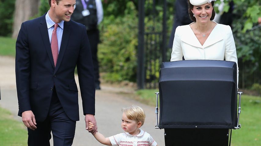 Herzogin Kate, Prinz William, Prinz George und Prinzessin Charlotte