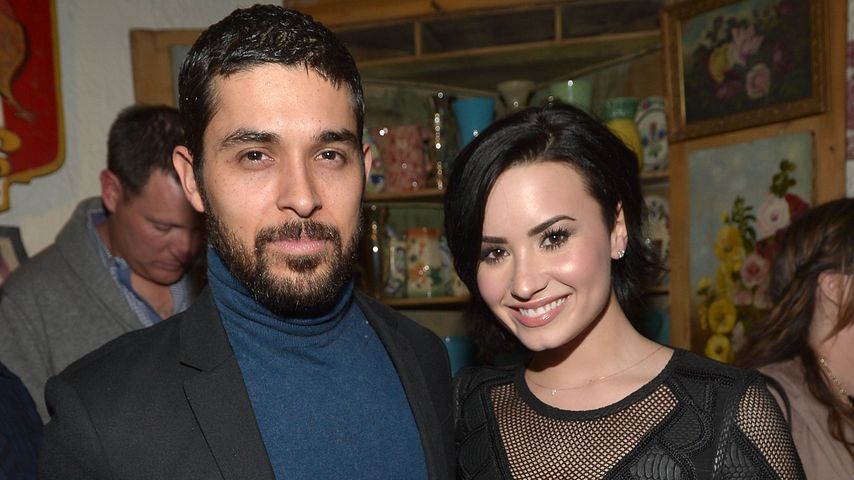 Wilmer Valderrama und Demi Lovato bei einer Party von Nick Jonas