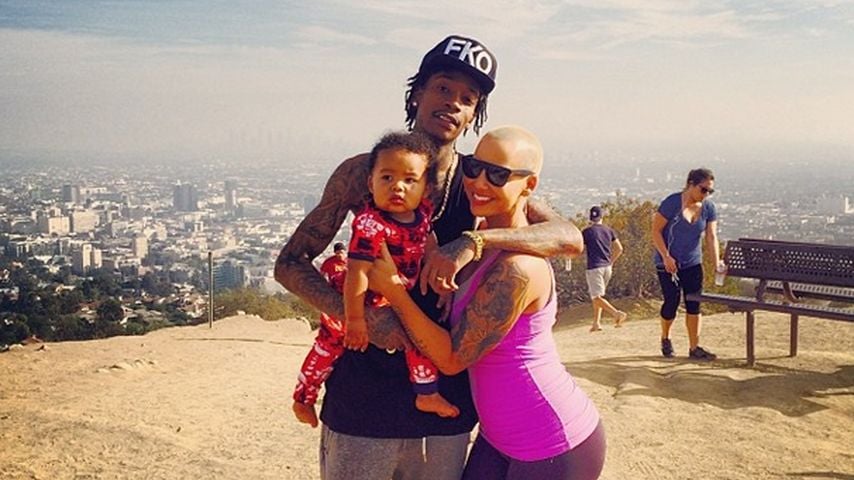 Amber Rose, Wiz Khalifa und Sebastian Taylor Thomaz