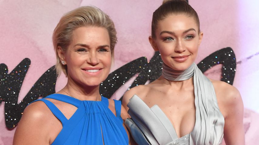 Yolanda und Gigi Hadid in London