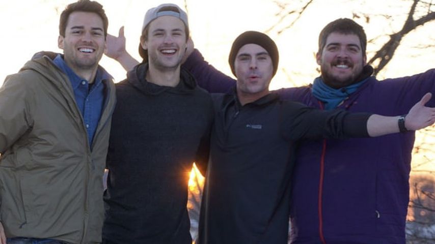 Zac Efron sein Bruder Dylan und seine Jungs beim Angeln