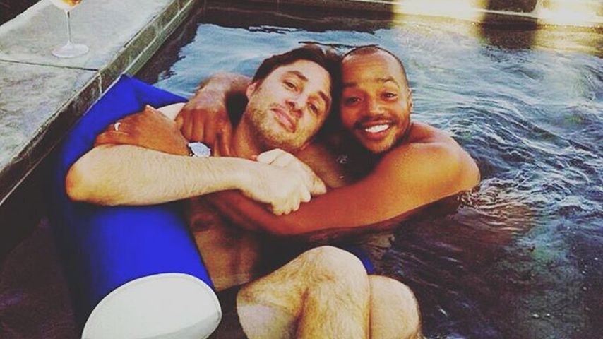 "Scrubs"-Kollegen Zach Braff und Donald Faison