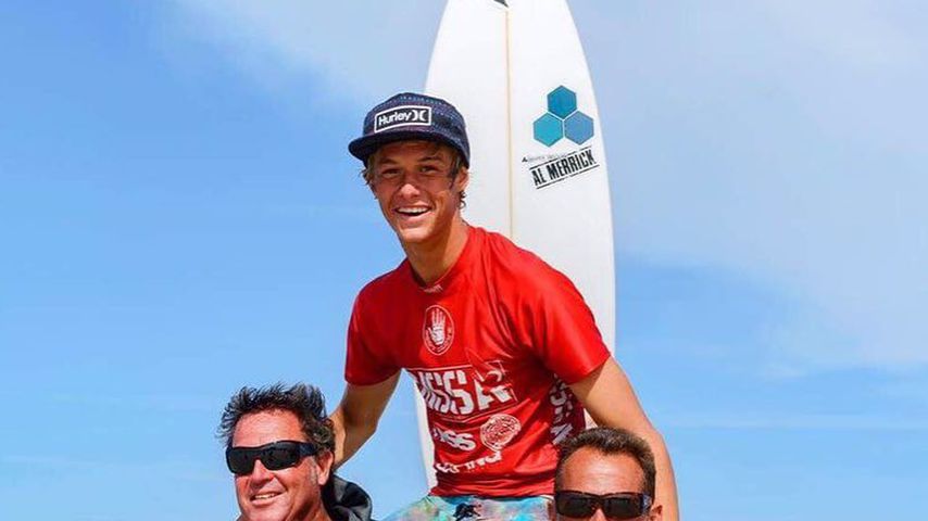Zander Venezia beim Surfer-Contest