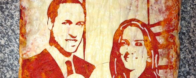 Herzogin Kate, Prinz William und Prinz George Herzogin Kate, Prinz William und Prinz George