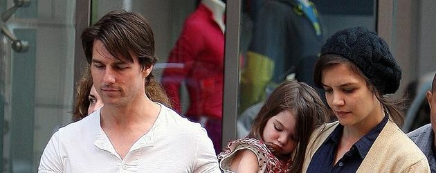 Suri Cruise, Tom Cruise und Katie Holmes Suri Cruise, Tom Cruise und Katie Holmes