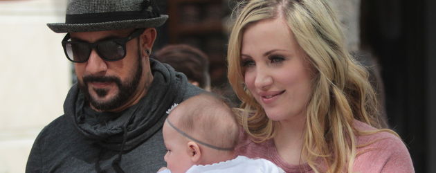 AJ McLean, Ava McLean und Rochelle Deanna McLean AJ McLean, Ava McLean und Rochelle Deanna McLean