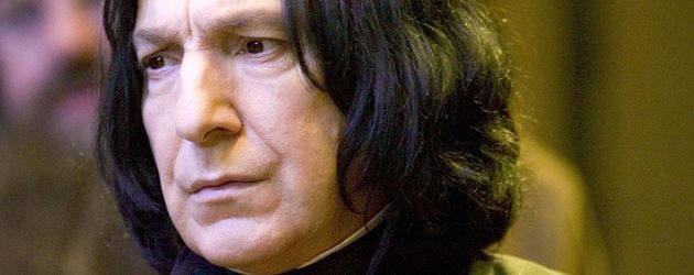 Alan Rickman als Professor Snape in "Harry Potter" Alan Rickman als Professor Snape in "Harry Potter"