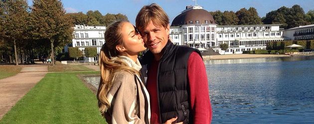 Alena Gerber und ihr Freund Clemens Fritz Alena Gerber und ihr Freund Clemens Fritz
