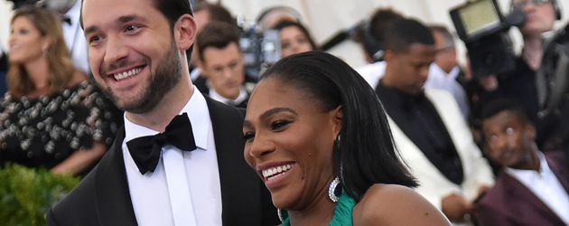 Alexis Ohanian und Serena Williams auf der Met-Gala 2017 Alexis Ohanian und Serena Williams auf der Met-Gala 2017