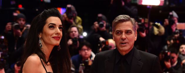 George Clooney und Amal Alamuddin George Clooney und Amal Alamuddin