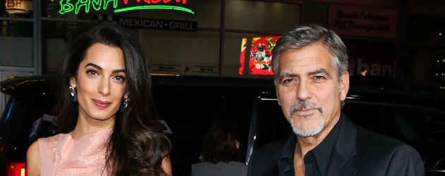 George Clooney und Amal Alamuddin George Clooney und Amal Alamuddin