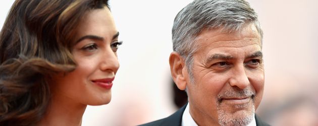 Amal und George Clooney bei den Filmfestspielen in Cannes Amal und George Clooney bei den Filmfestspielen in Cannes