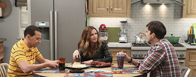 Szene aus "Two and a half Men" Szene aus "Two and a half Men"