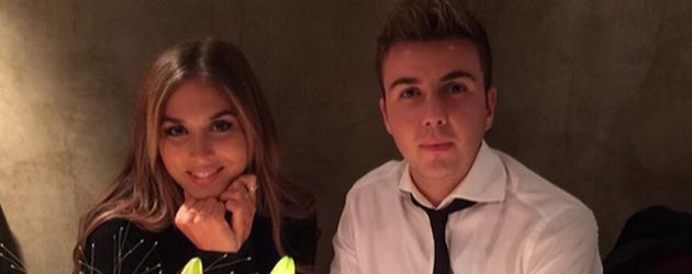 Mario Götze und Ann-Kathrin Brömmel Mario Götze und Ann-Kathrin Brömmel