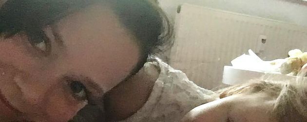 Anne Wünsche mit ihrer Tochter Miley Anne Wünsche mit ihrer Tochter Miley