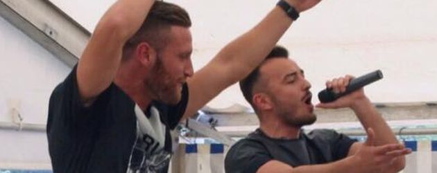 Shkodran Mustafi und Ardian Bujupi Shkodran Mustafi und Ardian Bujupi