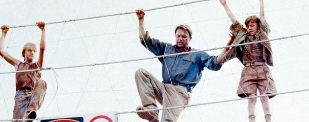 Joseph Mazzello, Ariana Richards und Sam Neill Joseph Mazzello, Ariana Richards und Sam Neill