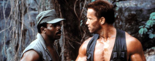 Carl Weathers (l.) und Arnold Schwarzenegger in "Predator" Carl Weathers (l.) und Arnold Schwarzenegger in "Predator"
