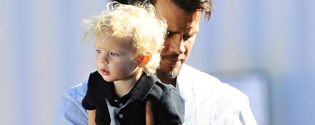 Josh Duhamel und Axl Jack Duhamel Josh Duhamel und Axl Jack Duhamel