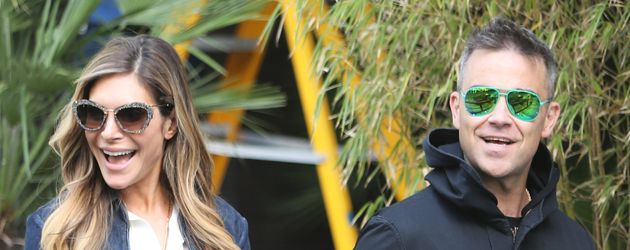 Ayda Field und Robbie Williams bei einem Spaziergang Ayda Field und Robbie Williams bei einem Spaziergang