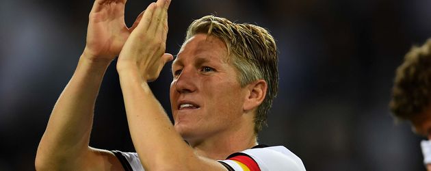 Bastian Schweinsteiger bei seinem DFB-Abschiedsspiel 2016 Bastian Schweinsteiger bei seinem DFB-Abschiedsspiel 2016