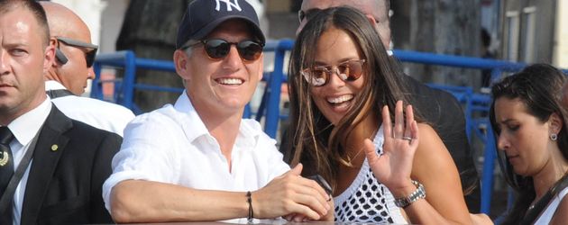 Fußballer Bastian Schweinsteiger und Tennis-Star Ana Ivanovic Fußballer Bastian Schweinsteiger und Tennis-Star Ana Ivanovic