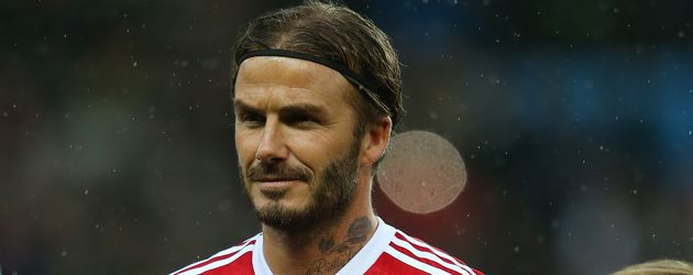 David Beckham, Romeo Beckham, Harper Seven Beckham und Cruz Beckham David Beckham, Romeo Beckham, Harper Seven Beckham und Cruz Beckham