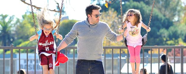 Ben Affleck und seine Töchter Seraphina Affleck und Violet Affleck Ben Affleck und seine Töchter Seraphina Affleck und Violet Affleck