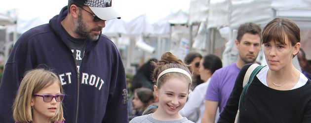 Ben Affleck, Jennifer Garner, Seraphina Affleck, Violet Affleck und Samuel Affleck Ben Affleck, Jennifer Garner, Seraphina Affleck, Violet Affleck und Samuel Affleck