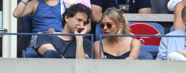 Bennett Miller und Sienna Miller beim Finale der US-Open Bennett Miller und Sienna Miller beim Finale der US-Open
