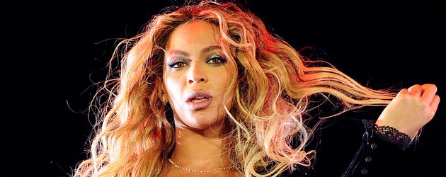 Beyoncé bei ihrem "Formation"-Konzert in New York Beyoncé bei ihrem "Formation"-Konzert in New York
