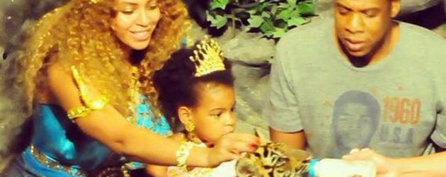 Beyonce, Jay-Z und Blue Ivy Carter Beyonce, Jay-Z und Blue Ivy Carter
