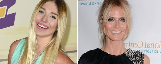 Bibi Heinicke und Heidi Klum Bibi Heinicke und Heidi Klum