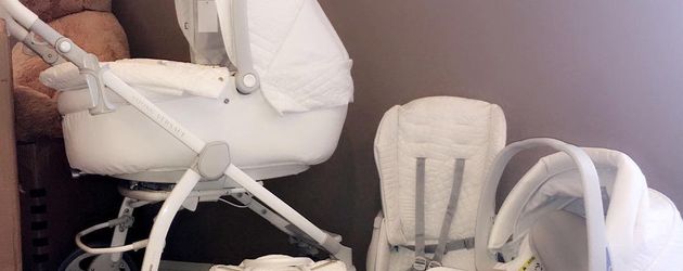 Blac Chynas Versace-Kinderwagen-Set Blac Chynas Versace-Kinderwagen-Set