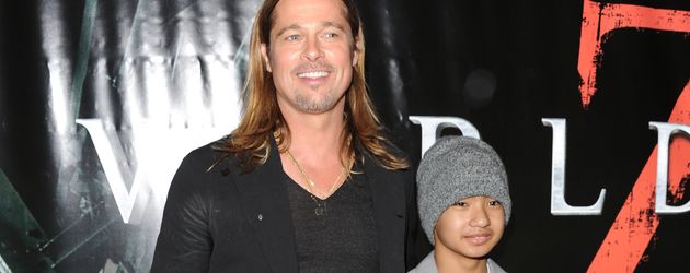 Brad Pitt und Maddox Jolie-Pitt Brad Pitt und Maddox Jolie-Pitt
