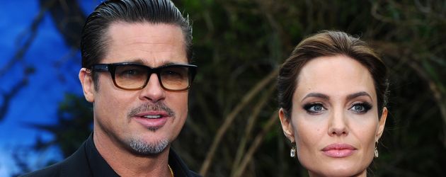 Brad Pitt und Angelina Jolie bei der Premiere von "Maleficent" in London Brad Pitt und Angelina Jolie bei der Premiere von "Maleficent" in London