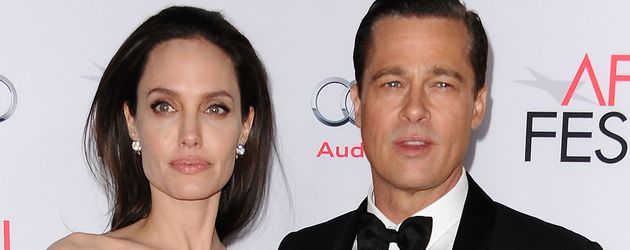 Angelina Jolie und Brad Pitt im November 2015 Angelina Jolie und Brad Pitt im November 2015