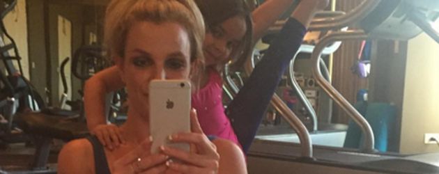 Britney Spears beim Fitness Britney Spears beim Fitness