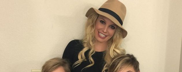 Britney Spears mit ihren Söhnen Sean Preston Federline und Jayden James Federline Britney Spears mit ihren Söhnen Sean Preston Federline und Jayden James Federline