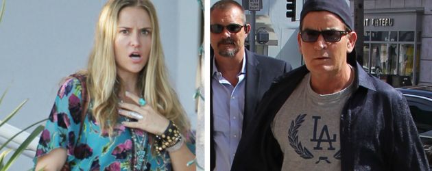 Brooke Mueller und Charlie Sheen Brooke Mueller und Charlie Sheen